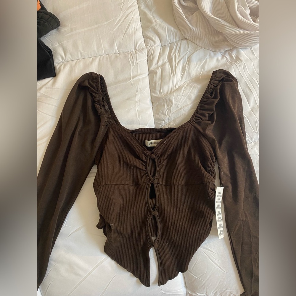 Brown brand new urban outfitters top